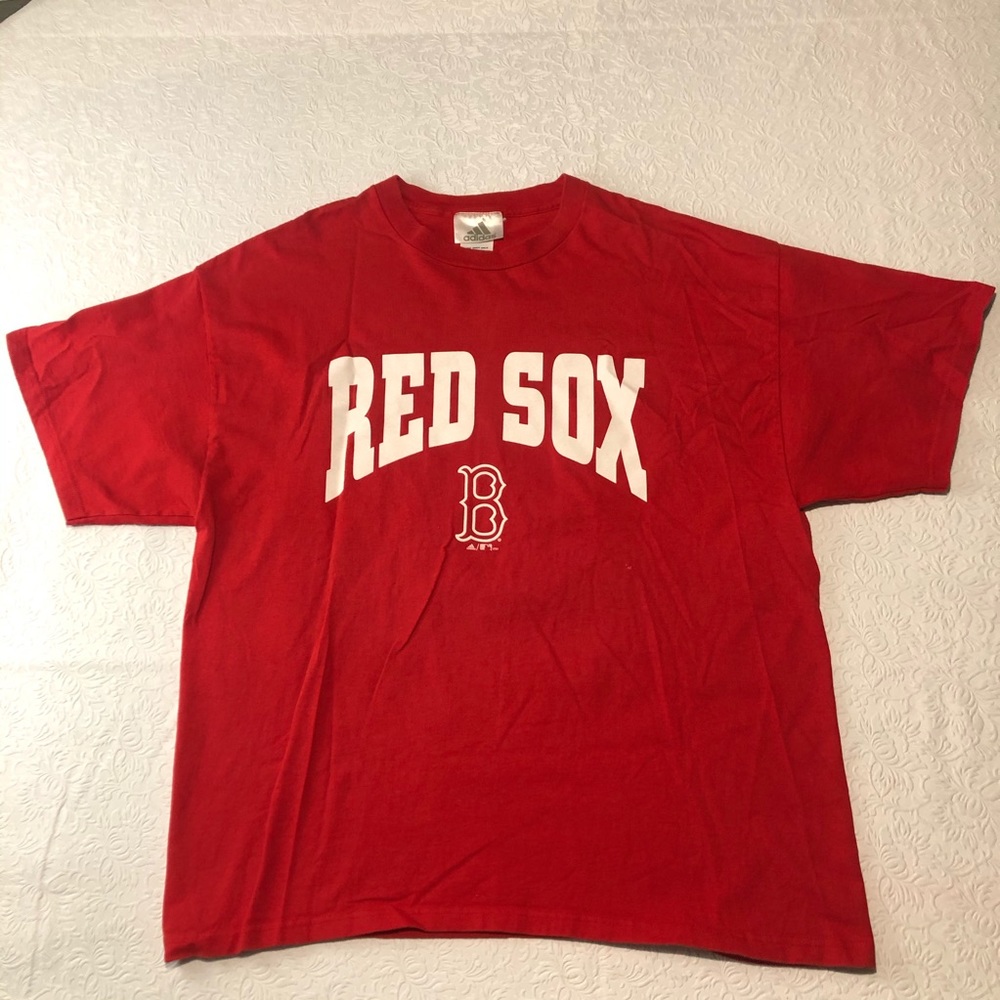 Adidas Boston Red Sox T-Shirt Boys Size XL